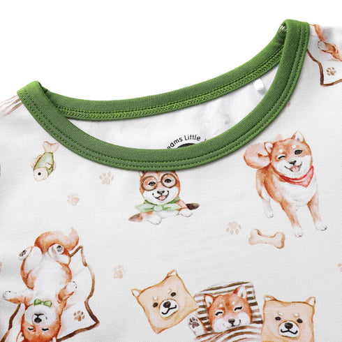 silly-shibas-long-sleeve-pjs Big Dreams Little Jammie Session Sophia's Style-2